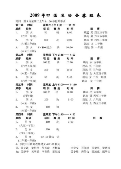 13届全运会田径赛程及比赛项目一览-第3张图片-www.211178.com_果博福布斯