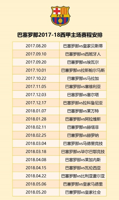 巴萨西甲赛程表2015 详细赛程安排-第2张图片-www.211178.com_果博福布斯