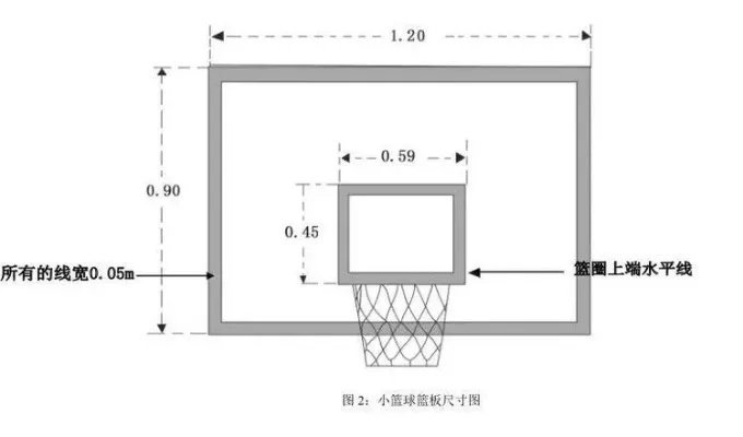 篮球架标准尺寸图安装指南（让你的篮球场地更专业）-第2张图片-www.211178.com_果博福布斯